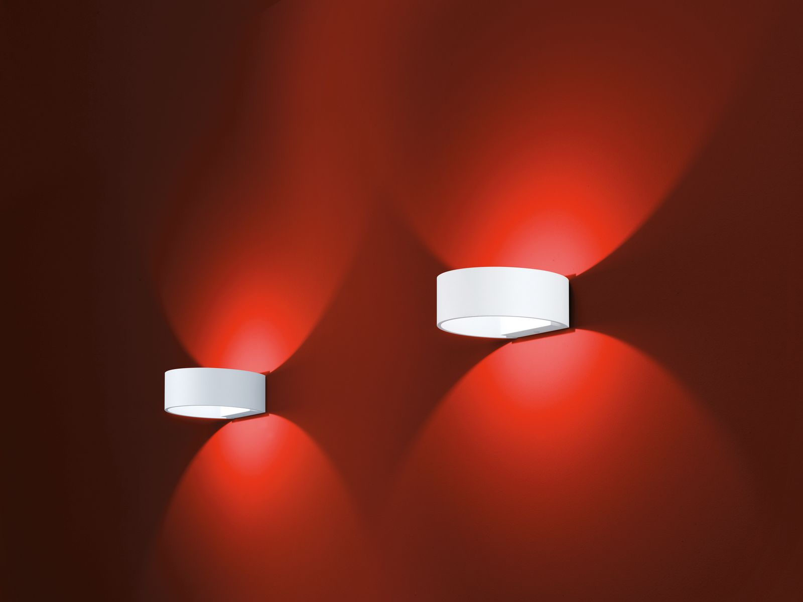 LED-Wandanbauleuchte FOSCA 9W 3000K Konv 580lm ws IP20 145x160x60mm