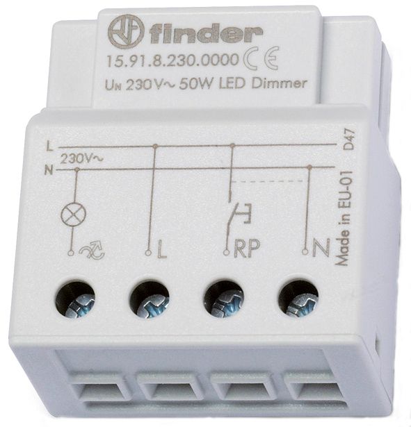 Dimmer 3-400W uni UP Lichtwertspeicher