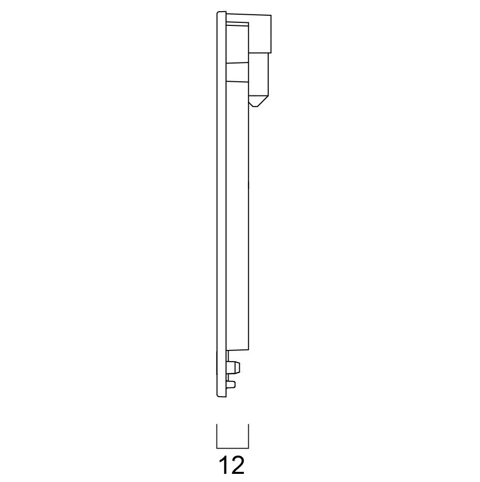 Endkappe ws Mini Continuum Alu