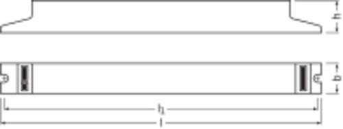 Vorschaltgerät 2x18-40W elektr f.T5 f.T5-R f.T8 f.T38 f.TC-D