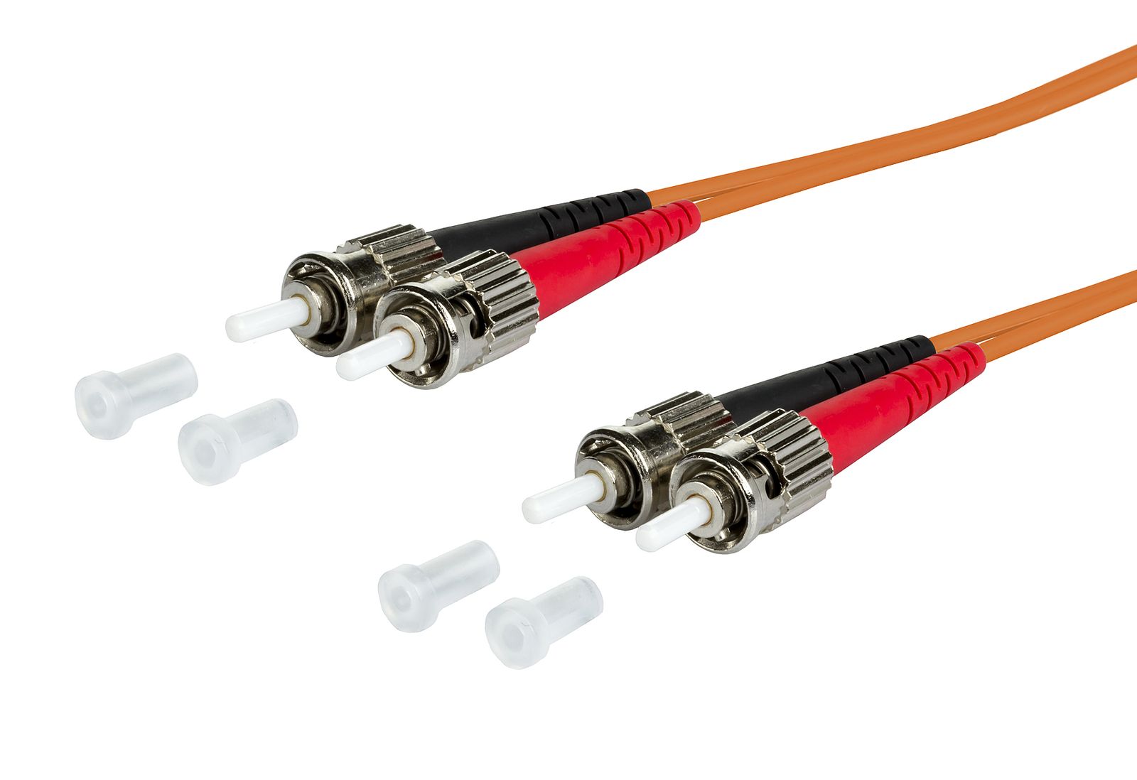 LWL-Patchkabel ST 50/125 OM2 8m or MM50/125