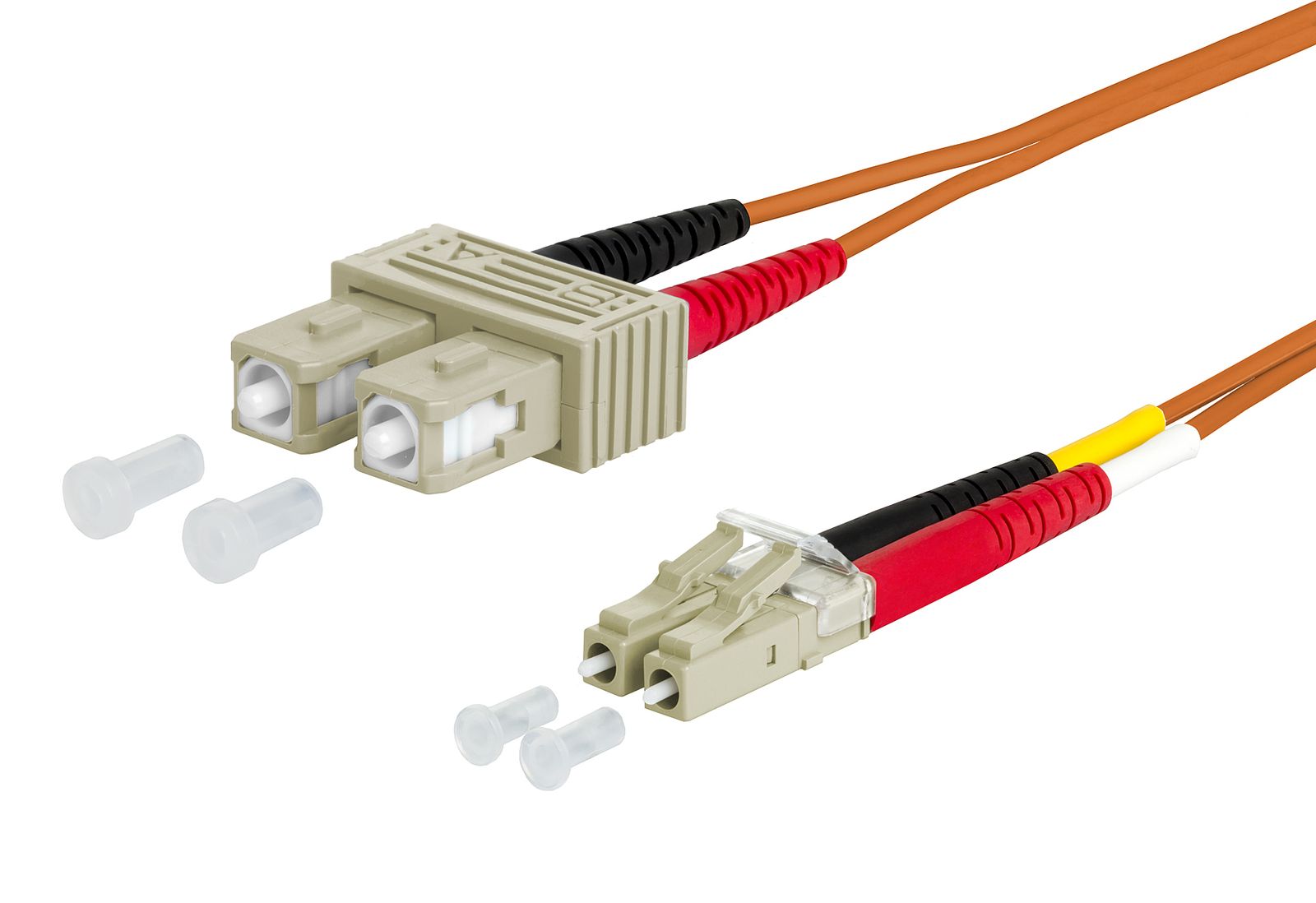 LWL-Patchkabel SC-D/LC-D 50/125 OM2 10m or MM50/125