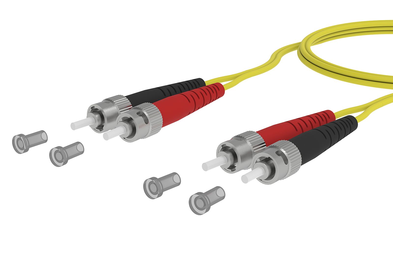 LWL-Patchkabel ST SM OS2 10m ge