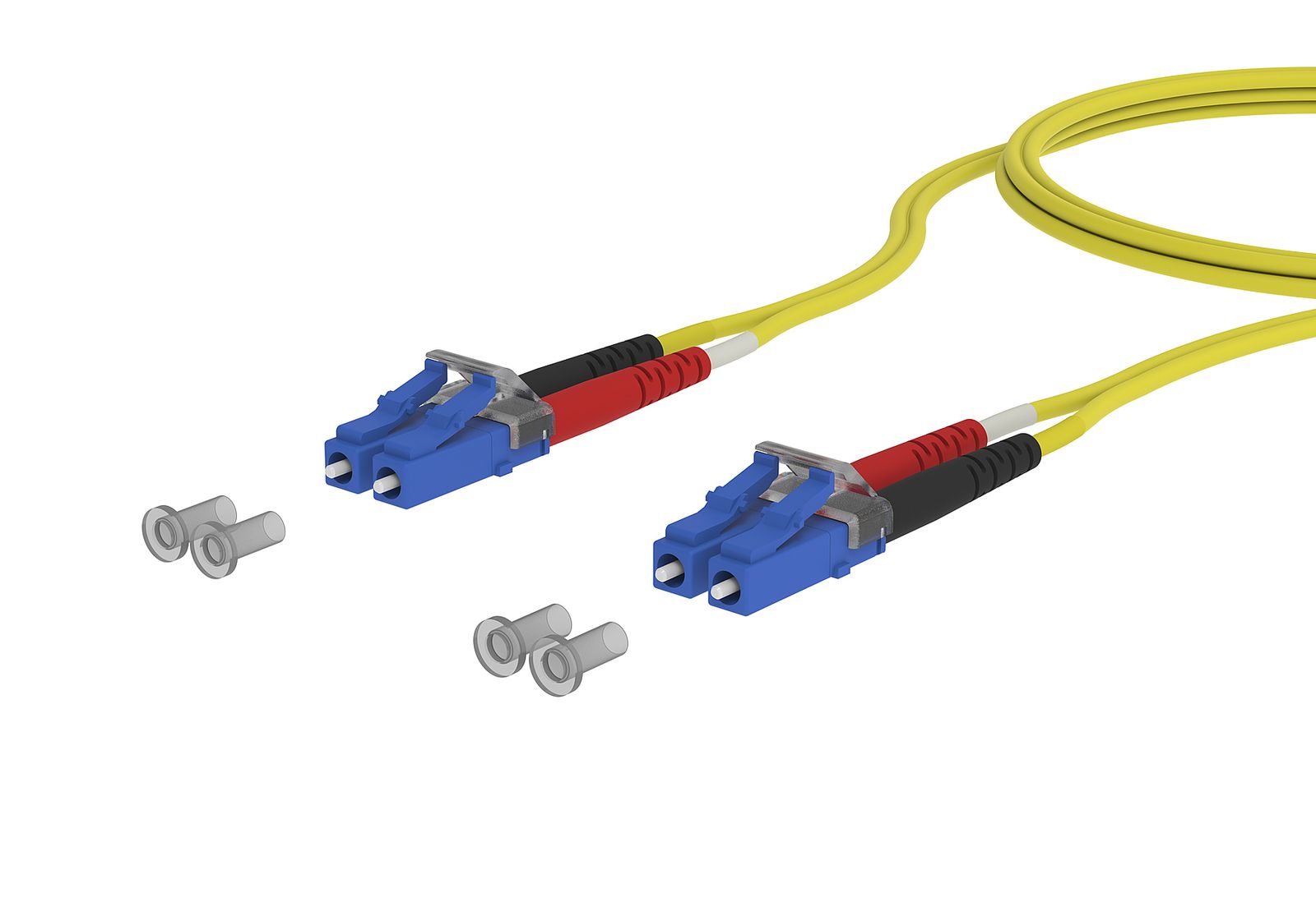 LWL-Patchkabel LC-D SM OS2 7m ge