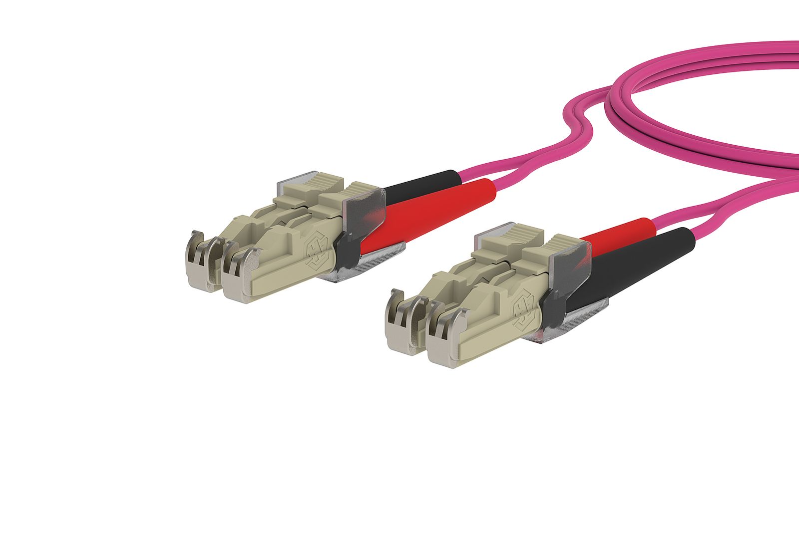 LWL-Patchkabel E2000 50/125 OM4 2m vi MM50/125