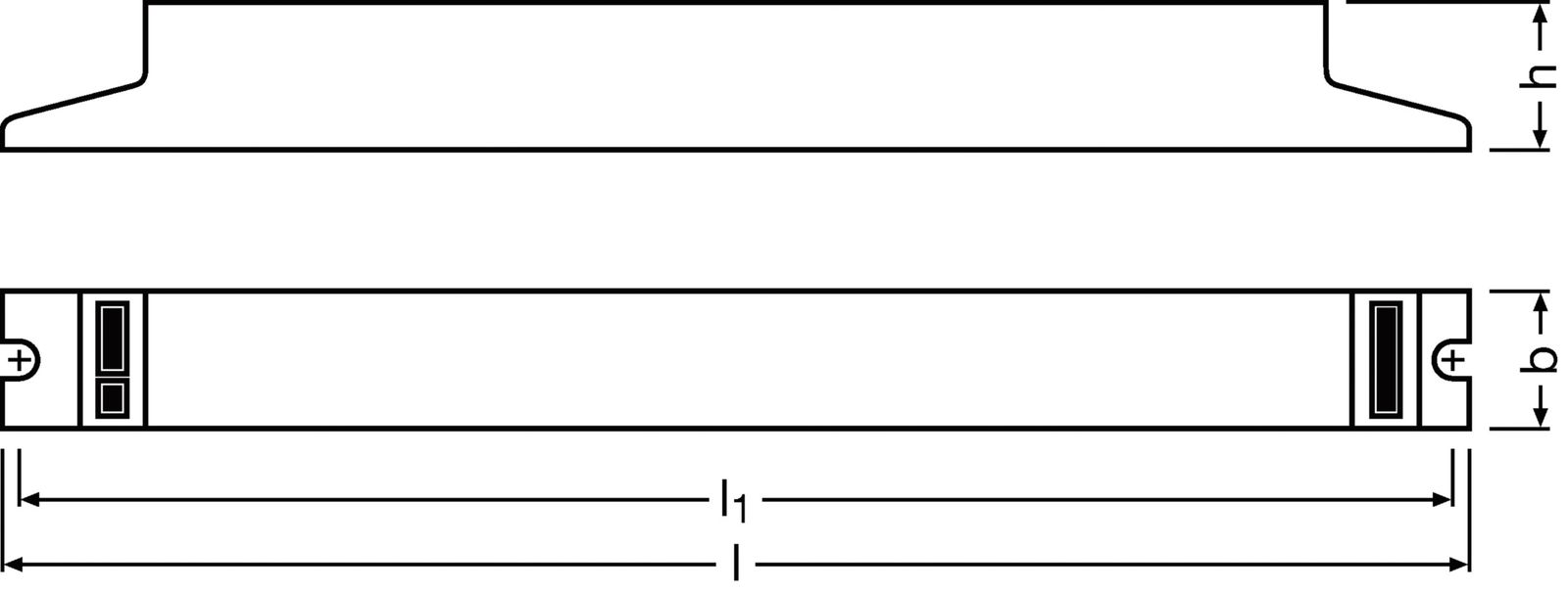 Vorschaltgerät 18-40W elektr f.T5 f.T5-R f.T8 f.T38 f.TC-D Für Lampenart TC-DD