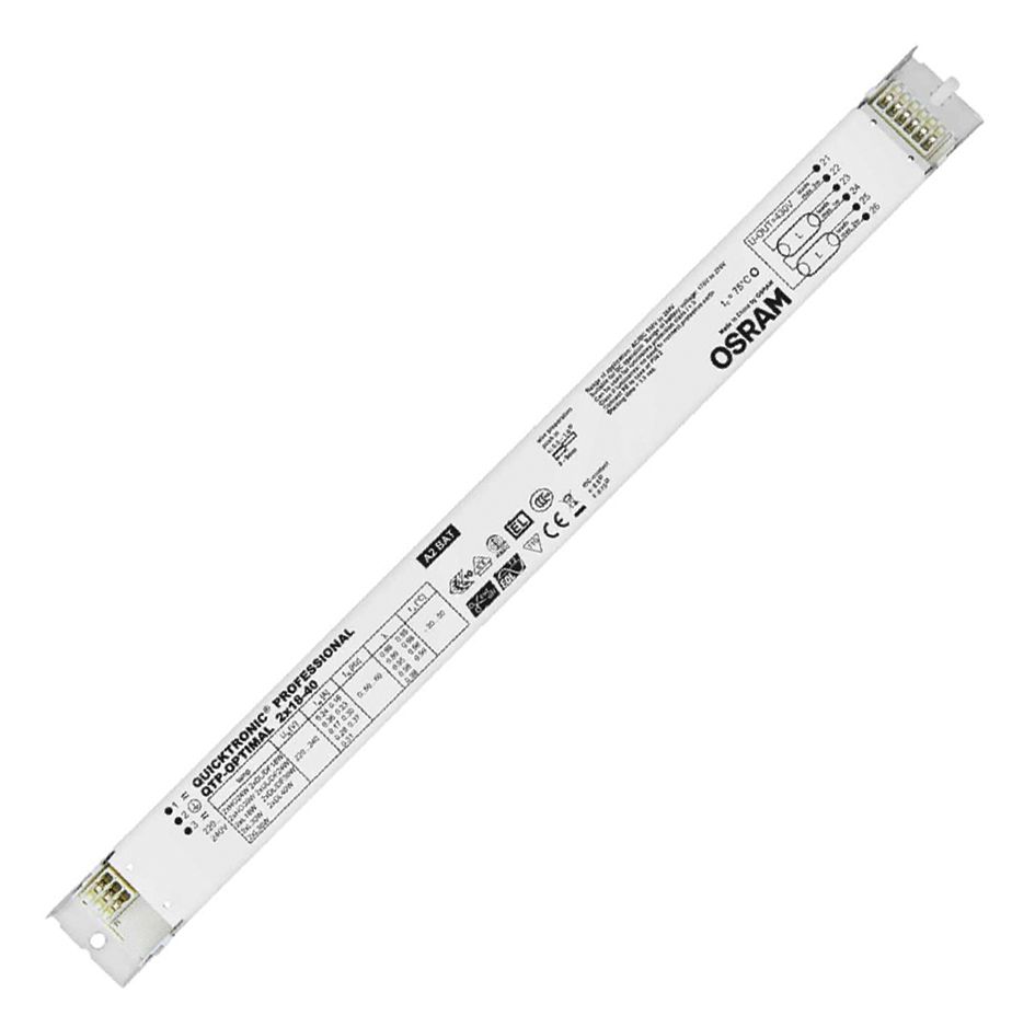 Vorschaltgerät 18-40W elektr f.T5 f.T5-R f.T8 f.T38 f.TC-D Für Lampenart TC-DD