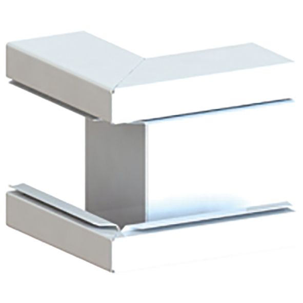 Außeneck GEB-K 63x130mm UT 0-90° ST rws RAL9010 hfr vz