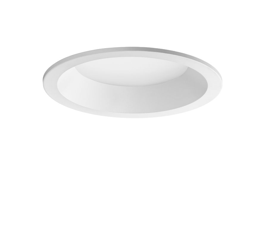 LED-Einbaustrahler 13W DL185 4000K 960lm Konv 1LED Alu IP54 ws mt RF:matt