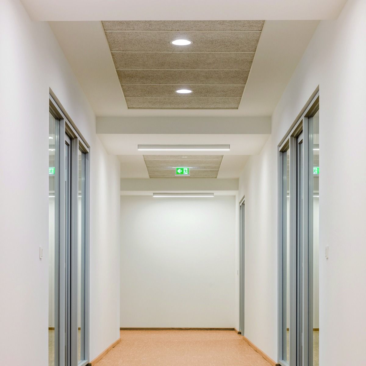 LED-Einbaustrahler 24W DL185 3000K 1LED 1460lm Konv Alu IP54 ws mt RF:matt