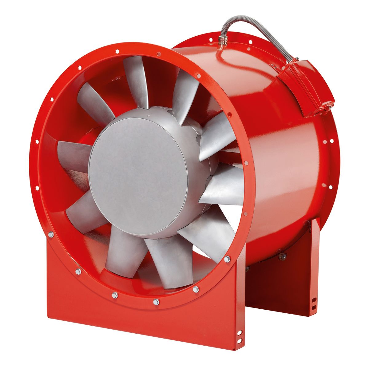 Rohrventilator Ø450mm 400V 10120cbm/h 1,1W ST 60°C