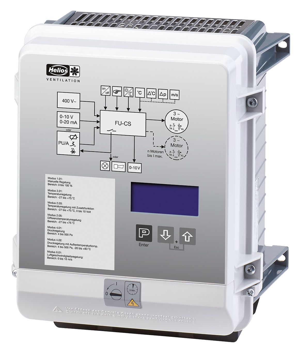 Frequenzumrichter 208-480V E3ph A3ph 0%F 50Hz 50/60Hz IP54 0%V