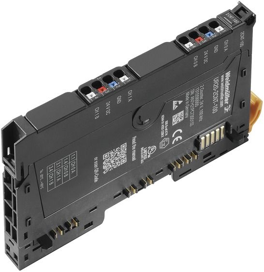 Digital I/O-Modul DC 19,2-28,8V 2Eing Federzugans