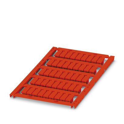 Kabelmarkierung rt Heftf Ø2,5-4,7mm Kst Sonderdruck 12x5,5mm Mit Textfeld