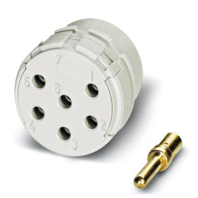Kontakteinsatz Stift 16p Crimp 8A 48V 0,08-1qmm