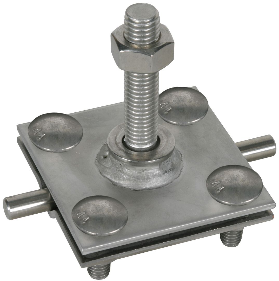 Anschlussklemme Ø7-10mm V2A unbeh Edelstahl (V2A) SKT-Schr