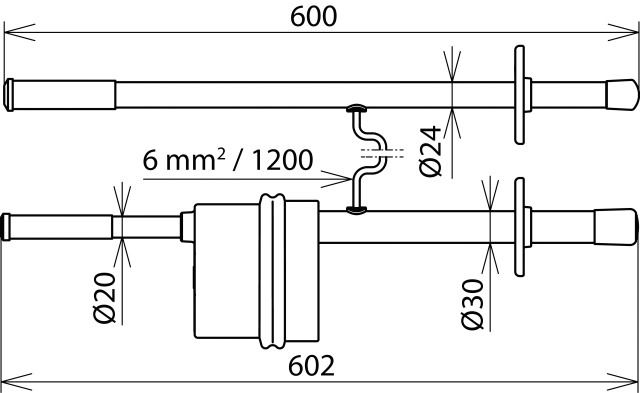 Spannungsprüfgerät 2p 1-4,2kV DC opt Eigenprüf Mit Eigenprüfvorrichtung