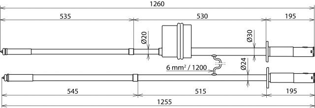 Spannungsprüfgerät 2p 1-24kV DC opt Eigenprüf Mit Eigenprüfvorrichtung