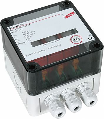 Überspannungsableiter DC Netzform- opt 1000VDC 4kV Direktmont 12,5kA
