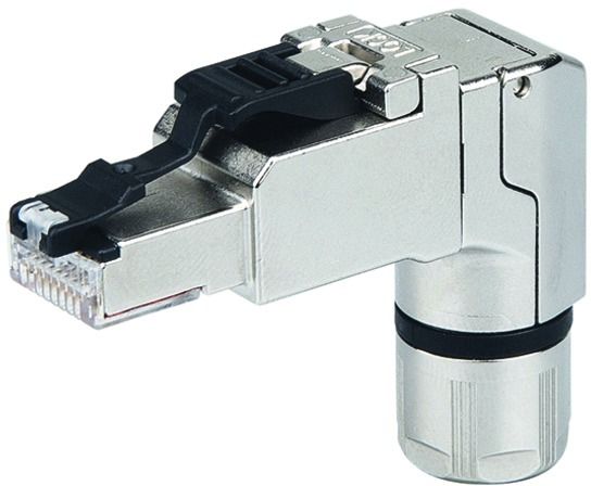 Modular-Stecker Cat6 RJ45 27-22AWG Litze Schirm massiv