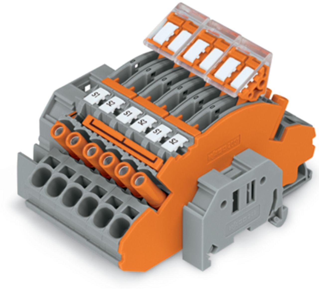 Trennreihenklemme gr Serie 2007 30A 0,5-10qmm Mit integrierter Prüfbuchse