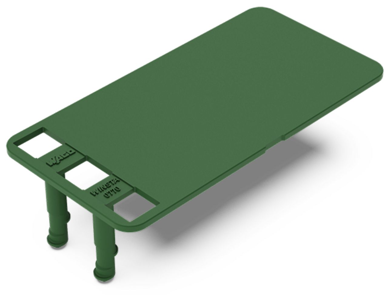 Klemmenmarkierung gn Serie 770 RM=5mm unbedr horiz/vert