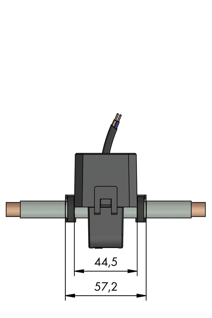 Kabelumbaustromwandler Serie 855 Kl=1 100A/1A 0,2VA m.Berührungss Schnappbef
