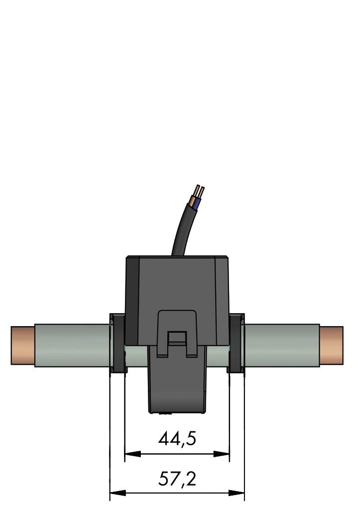 Kabelumbaustromwandler Serie 855 Kl=1 400A/1A 0,2VA m.Berührungss Schnappbef