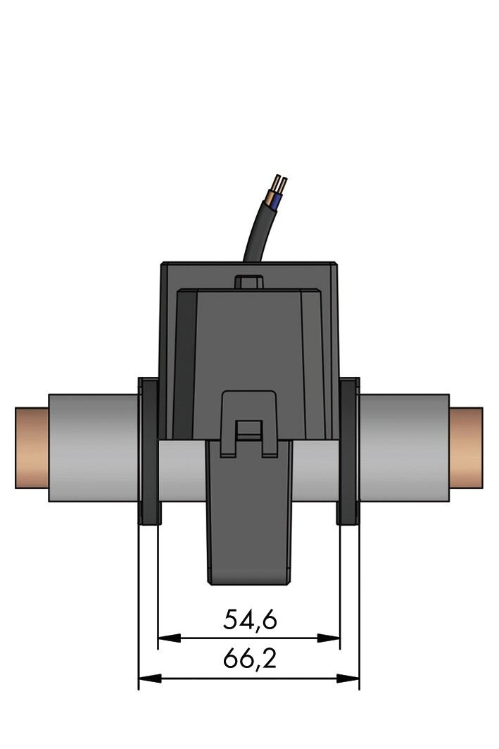 Kabelumbaustromwandler Serie 855 Kl=0,5 1000A/1A 0,5VA m.Berührungss Schnappbef
