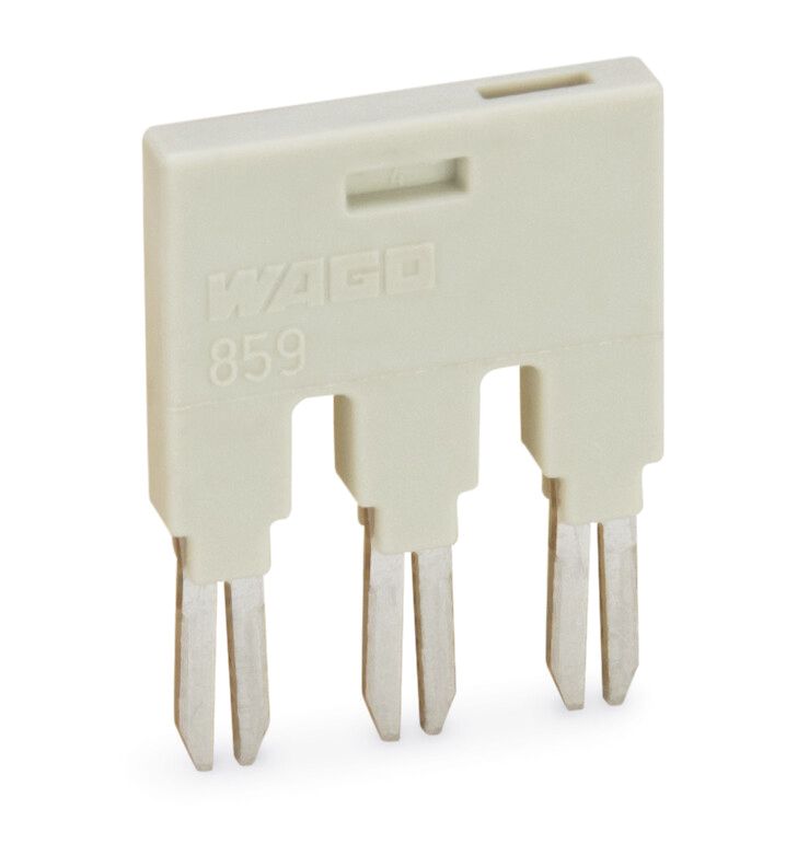Querverbinder 8p rt Serie 859 steckb 18A isol m.Berührungss