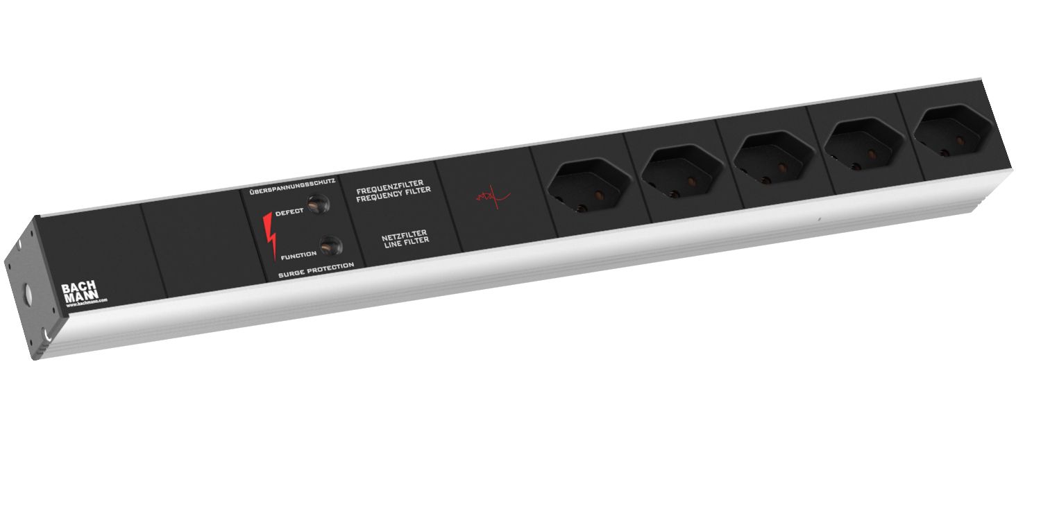 Rack-Stromverteilung 230V Netzentstör