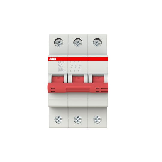 Ausschalter REG 3S 40A 415V 3TE Zwangstrennung