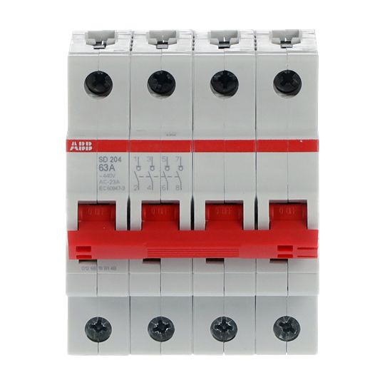 Ausschalter REG 4S 63A 440V 4TE Zwangstrennung