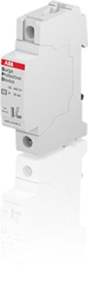 Überspannungsableiter IT Netzform- 1TE 400VAC 1,8kV Hutschiene TH35 20kA opt