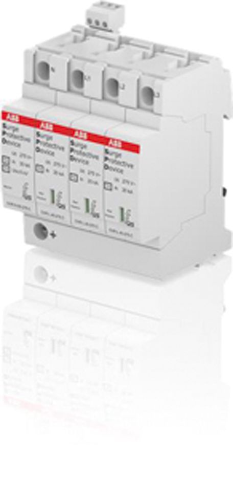 Überspannungsableiter Netzform-TT 230VAC 1,5kV Mit Fernmeldekontakt 4TE 20kA opt