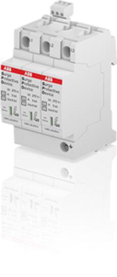 Überspannungsableiter TN-CNetzform- 3TE 230VAC Netzform-TN-C 0,9kV 5kA opt