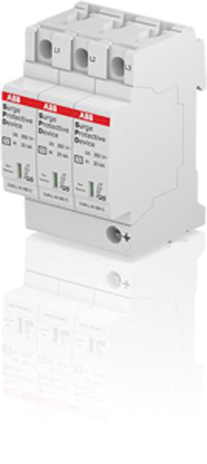 Überspannungsableiter TN-CNetzform- 3TE 230VAC Netzform-TN-C 1,5kV 20kA opt