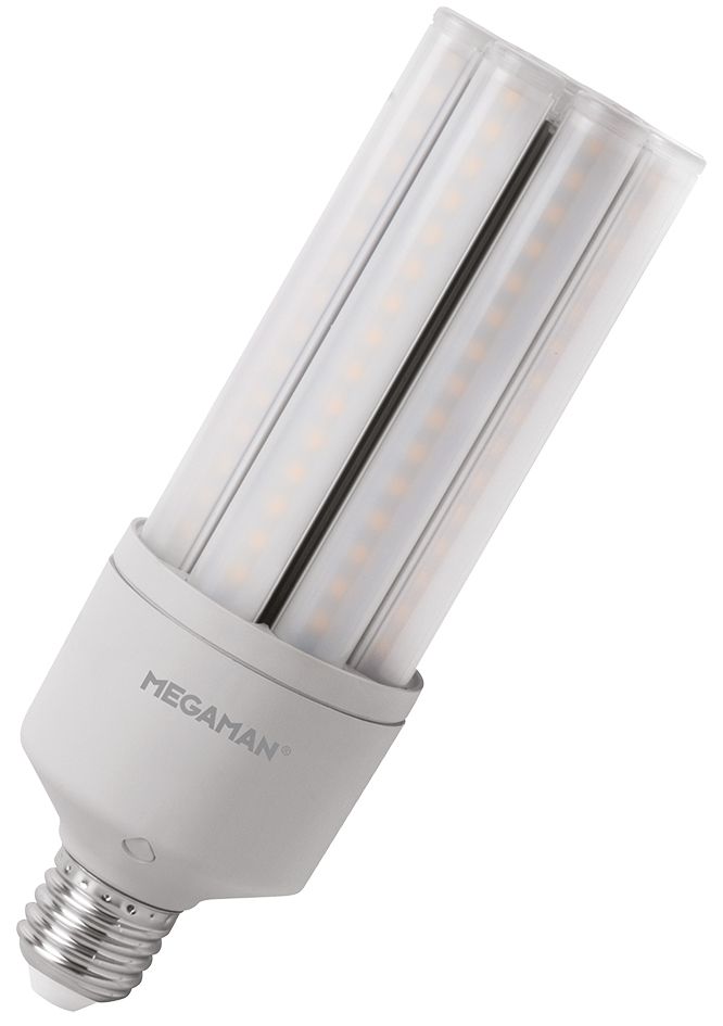LED-Röhrenlampe E27 22W 4000K 3000lm F ws mattiert AC Ø63x195mm 220-240V