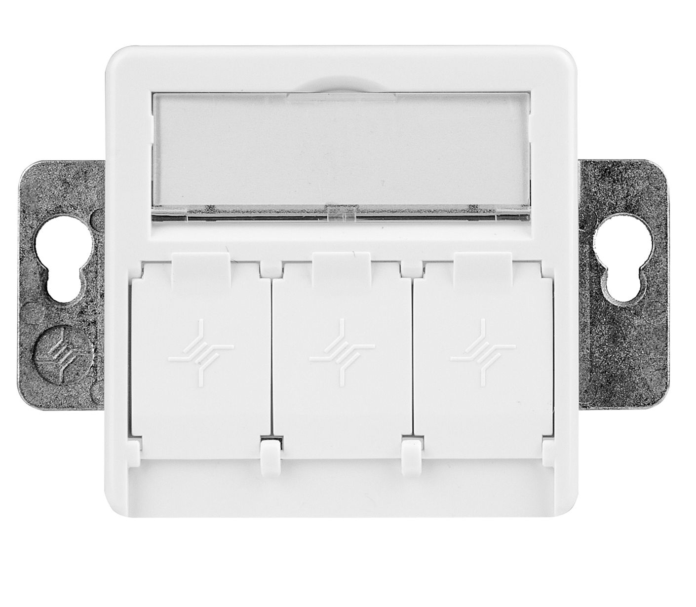 Modulaufnahme net-works 2f IDC Kanaleinb Schneidklemme IDC schräg