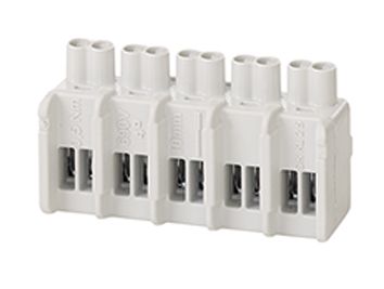 Cu-Abzweigklemme 1,5-4qmm 1,5-2,5qmm blank Schraubverb