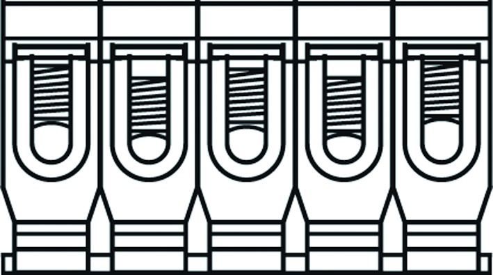 Cu-Abzweigklemme 16-70qmm 16-50qmm blank Schraubverb