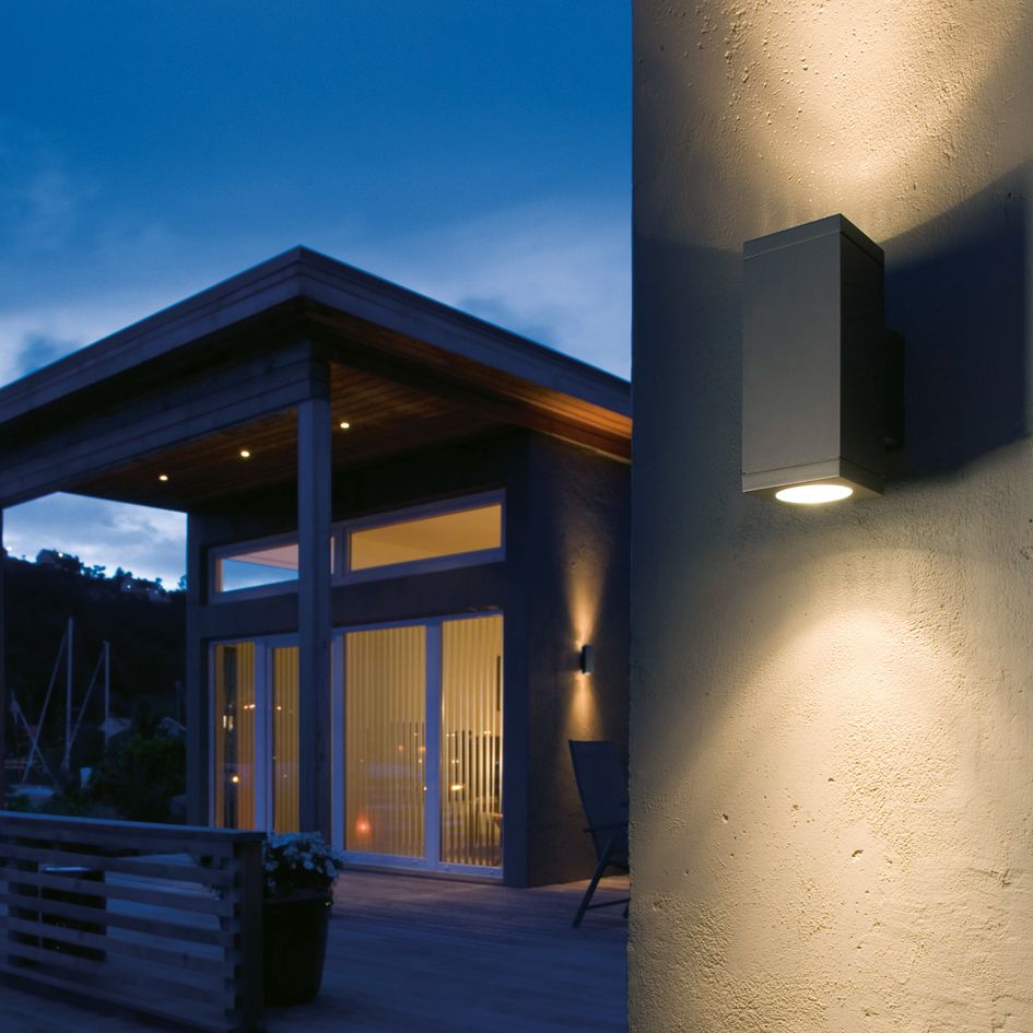 LED-Up/Down Leuchte 6,2W 3000K 720lm ws IP54 GU10 147x90x215mm