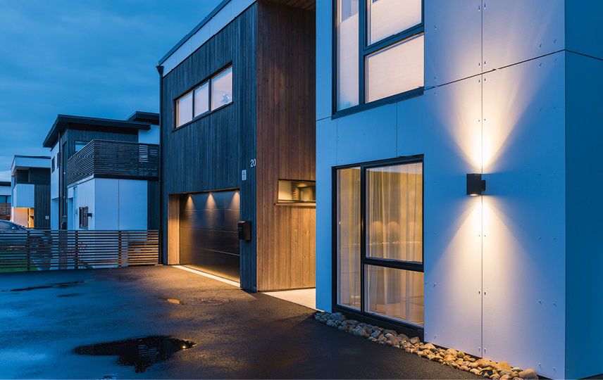 LED-Deckenanbauleuchte 6,2W 3000K 360lm sw IP54 Dimmung Phasenabschnitt GU10