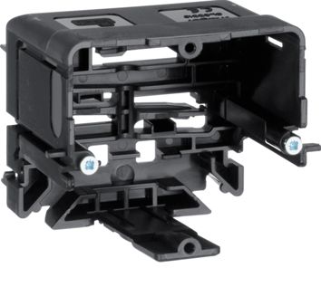 Geräteeinbaudose GEB-K 1f Rückwand 60mm Tragring/bügel rast offen