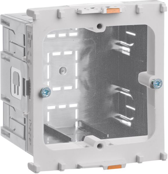 Geräteeinbaudose GEB-K 1f Rückwand 60mm Tragring/bügel rast geschl