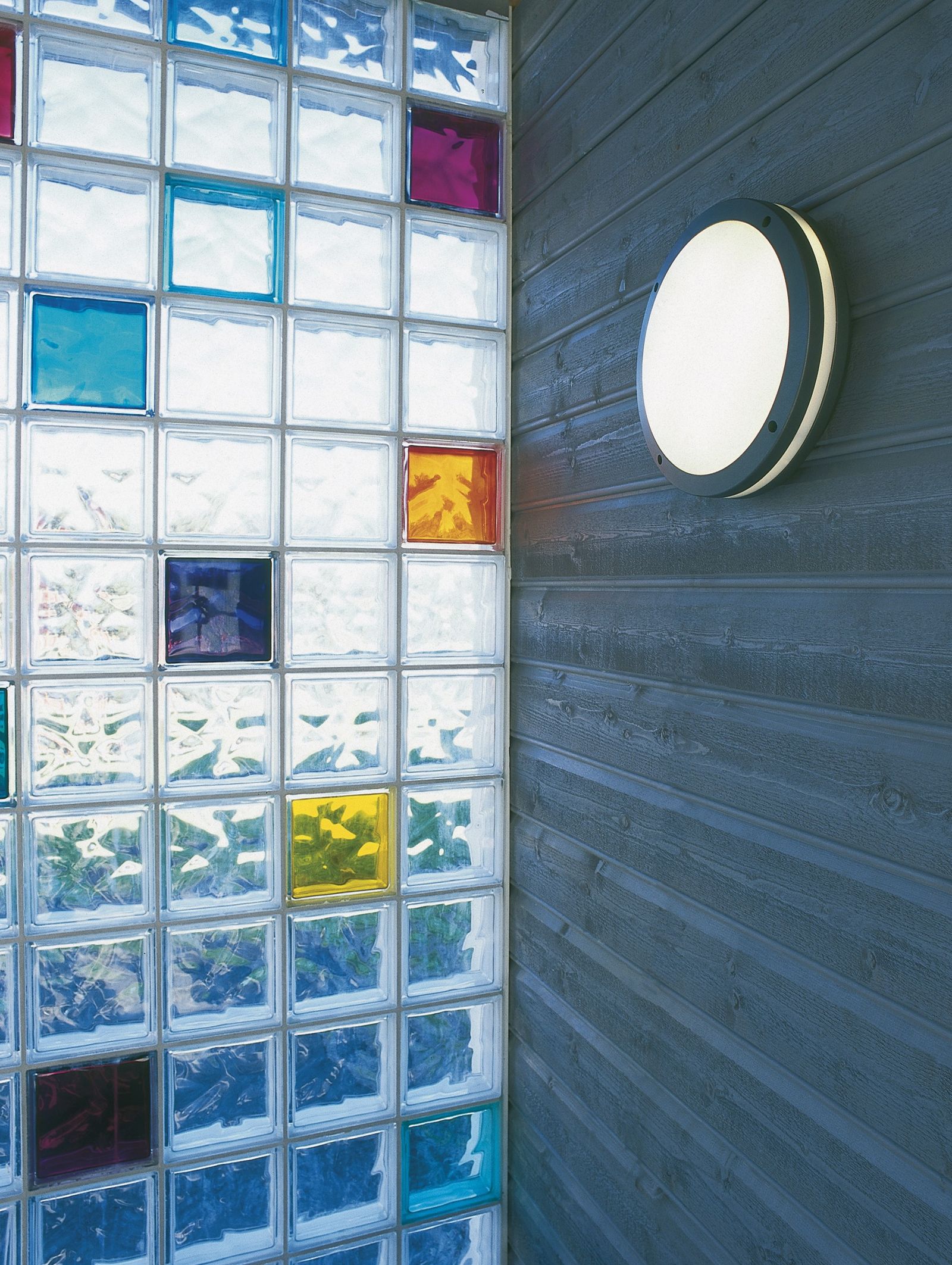 LED-Anbauleuchte 12W 3000K 1180lm sw IP65 Ø320x85mm