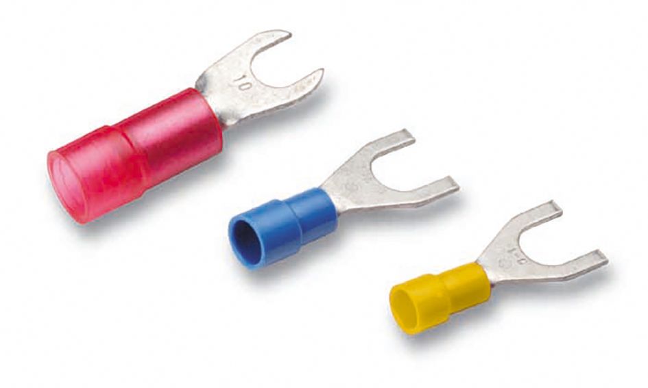 Gabelkabelschuh M5 4-6qmm DIN PA ge Entspricht DIN Polyamid (PA)