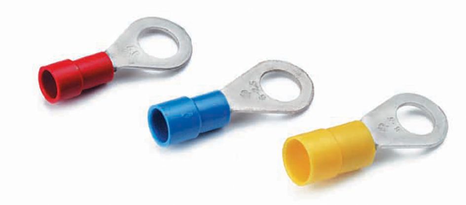 Ringkabelschuh M8 0,5-1qmm DIN PA rt Entspricht DIN Polyamid (PA)