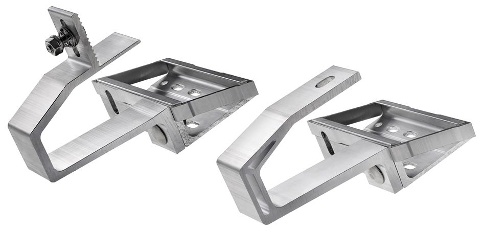 PV-Dachhaken Alu f.Schrägd