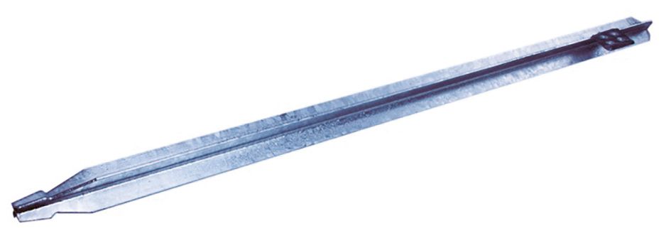 Kreuzerder Ø50x1000mm ST m.Anschllasche Zapf/Bohrng f/vz